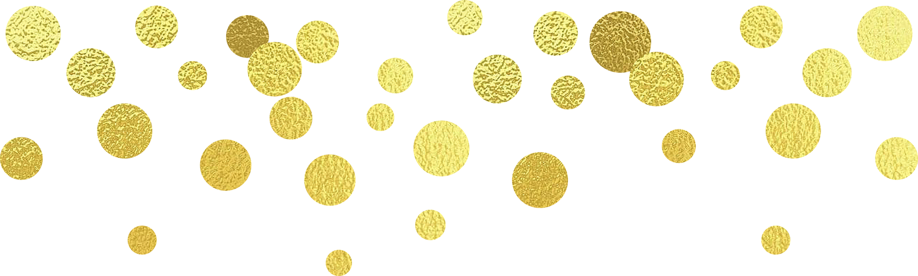 Elegant Gold New Year's Eve Falling Dots